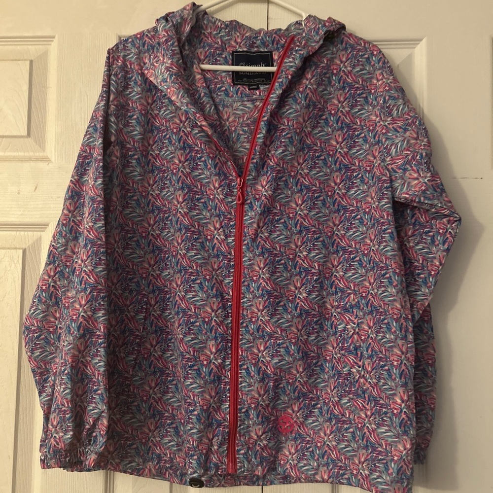 Simply Southern Rain Jacket Women’s Size Large